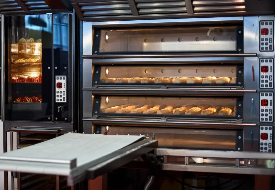 Industrial Oven Front Printed Glass